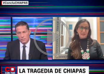 Entrevista a Ana Lorena Delgadillo por parte de Fernando del Rincón, de CNN