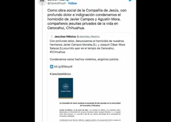 Organizaciones condenan homicidios de los jesuitas