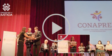 Fundación para la Justicia recibe Reconocimiento por la Igualdad y la No Discriminación 2022