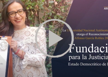 Reconocimiento Alfonso García Robles 2021