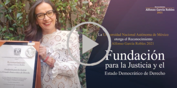 Reconocimiento Alfonso García Robles 2021