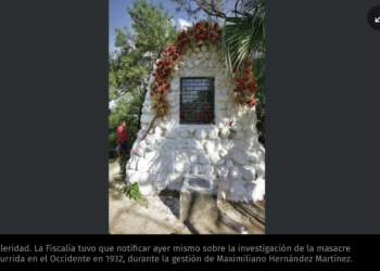 Corte ordena a Fiscalía investigar masacre de 1932