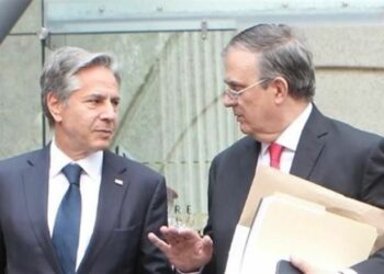 Alertan a Blinken y Ebrard sobre militarización