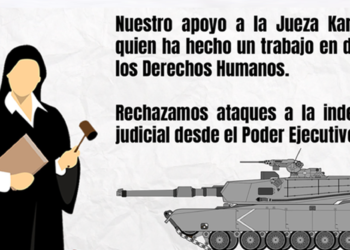 Rechazamos el ataque a la independencia judicial desde el micrófono del Ejecutivo