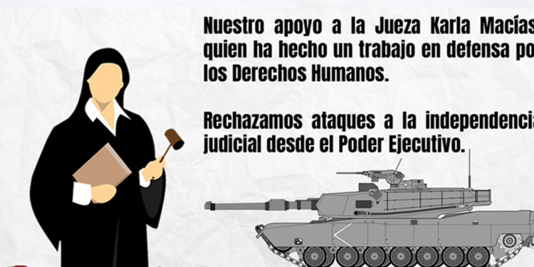 Rechazamos el ataque a la independencia judicial desde el micrófono del Ejecutivo