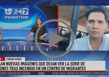 Entrevista sobre el incendio que cobró la vida de 40 personas migrantes en Cd Juárez