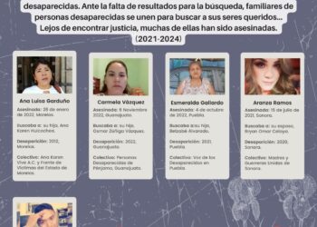 Buscadoras asesinadas