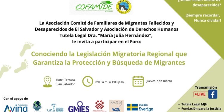 “Proteger a las personas migrantes y sus familias: Buscar a l@s Desaparecid@s”