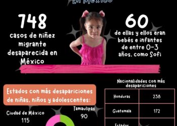 Desapariciones de niñas, niños y adolescentes migrantes en México