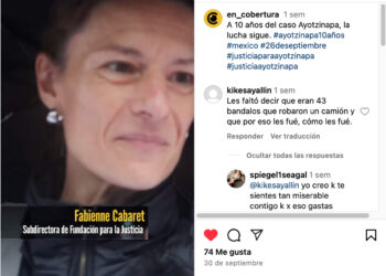 A 10 años del caso Ayotzinapa, la lucha sigue. 