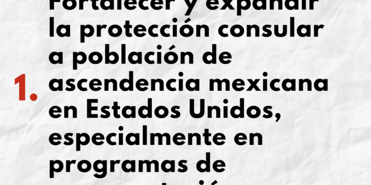 Carta abierta acciones de migración y asilo para la Presidenta Claudia Sheinbaum ante la llegada de Trump