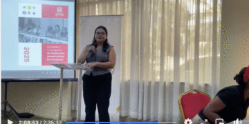 Presentación del informe “Búsqueda e Investigación de Hondureños desaparecidos en el contexto migratorio” durante la jornada de socialización de informes del Examen Periódico Universal (EPU) a Honduras.