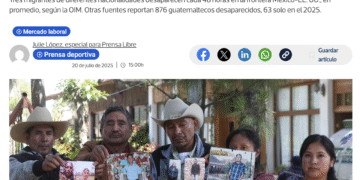 Las razones por las que más de 800 migrantes guatemaltecos han desaparecido en su camino a Estados Unidos