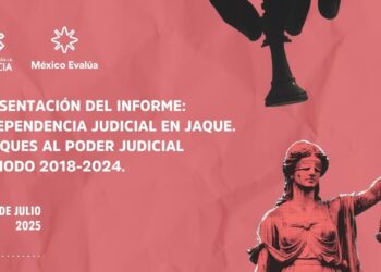 Presentación “La independencia judicial en jaque. Ataques al Poder Judicial en México, 2018-2024”