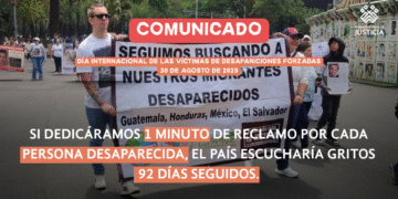 Si dedicáramos 1 minuto de reclamo por cada persona desaparecida, el país escucharía gritos 92 días seguidos