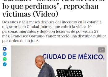 Disculpa de Francisco Garduño “no nos va a devolver lo que perdimos”, reprochan víctimas (Video)
