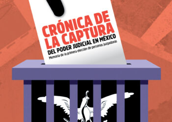Crónica de la captura del Poder Judicial en México. Memoria de la primera elección de personas juzgadoras.