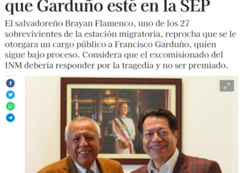 Sobreviviente del incendio en Ciudad Juárez: es una burla que Garduño esté en la SEP