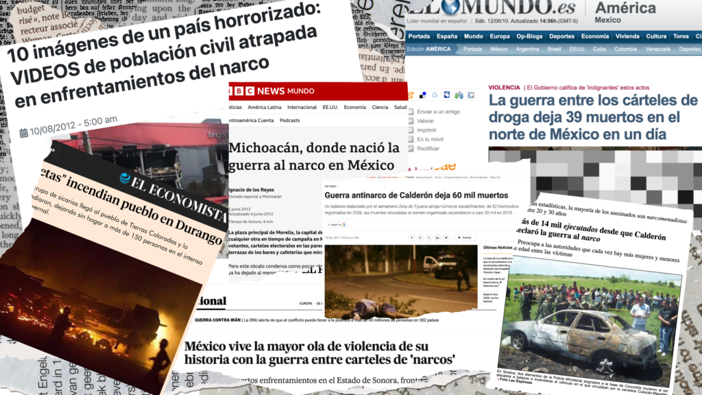 Noticias guerra contra el narco