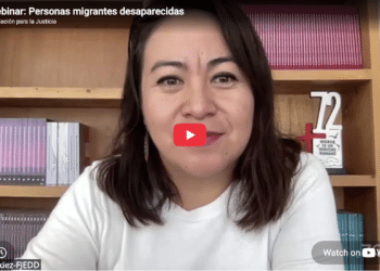 Webinar: Personas migrantes desaparecidas