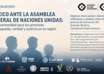 Conversatorio México ante la asamblea general de naciones Unidas: Una oportunidad para los procesos